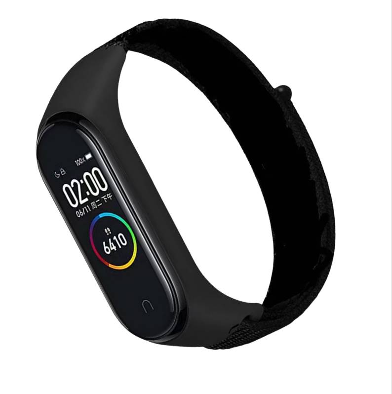 Nylon-Uhrenarmband für Xiaomi Band 8/9 Black