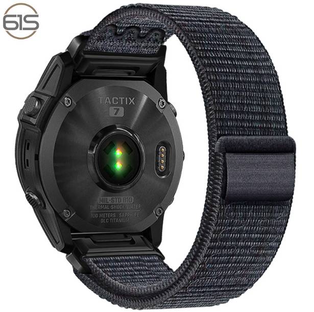 Garmin Fenix 5/6/7X Pro Klettband aus Nylon – 22 mm 26mm