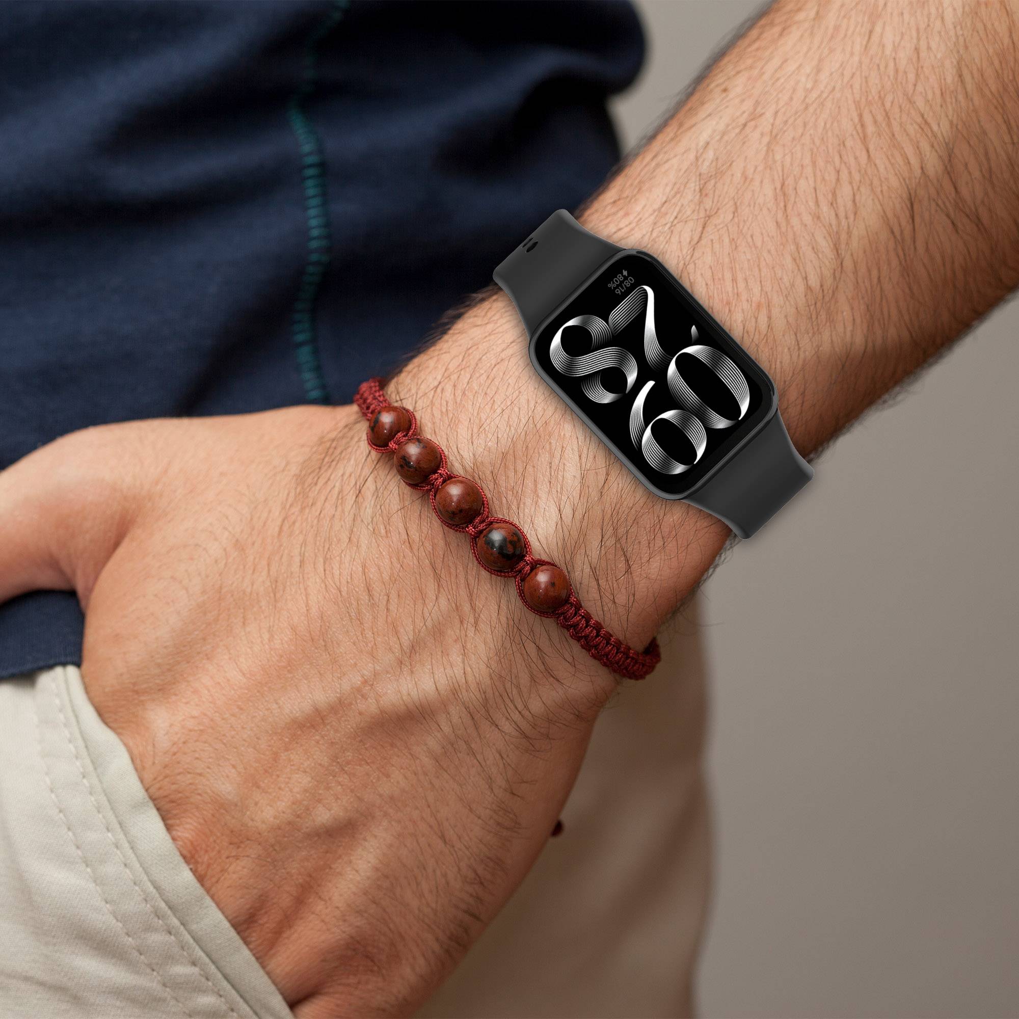 Uhrenarmband für Xiaomi Band 9 Pro Black
