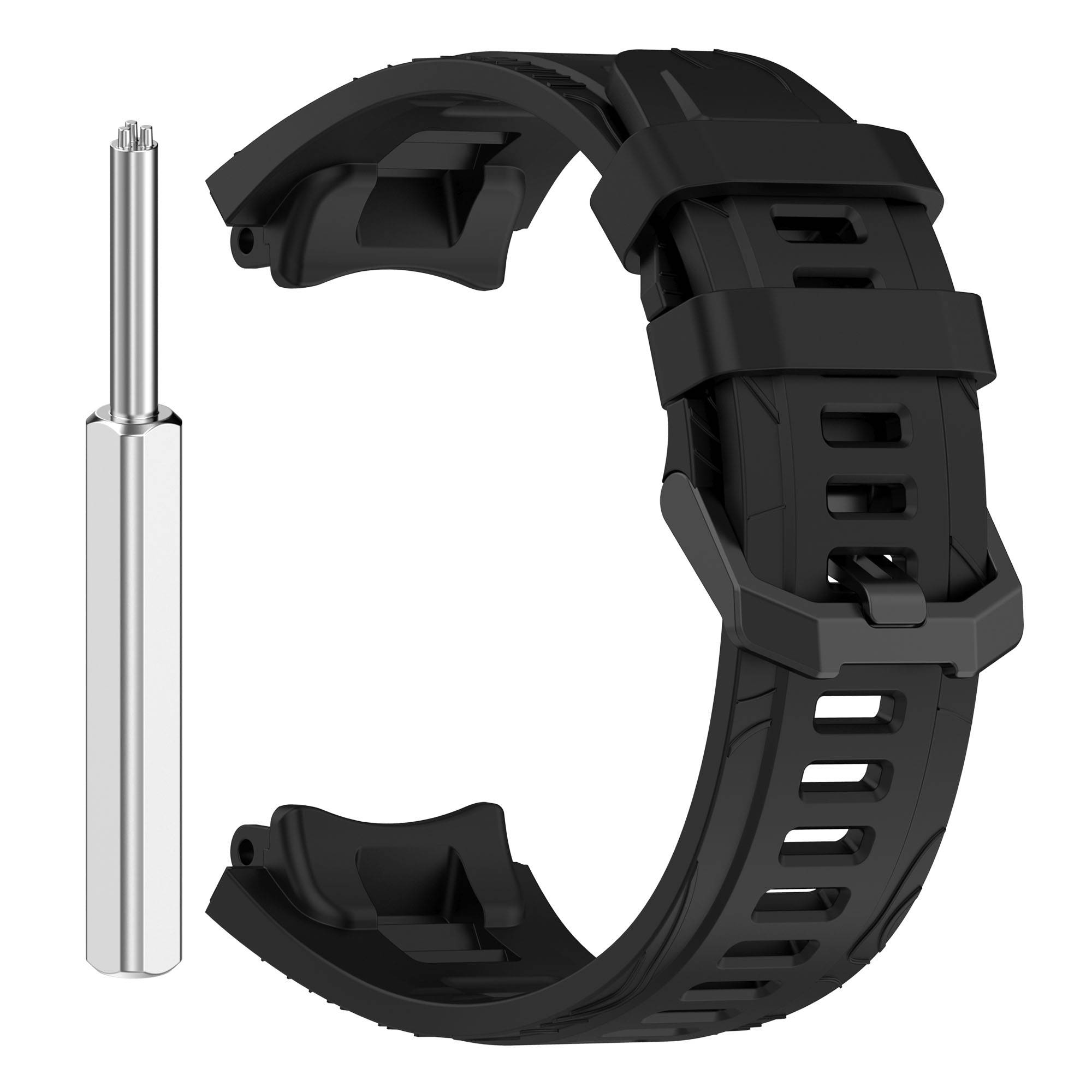 Silikon-Uhrenarmband für Amazfit T-Rex 3 Black