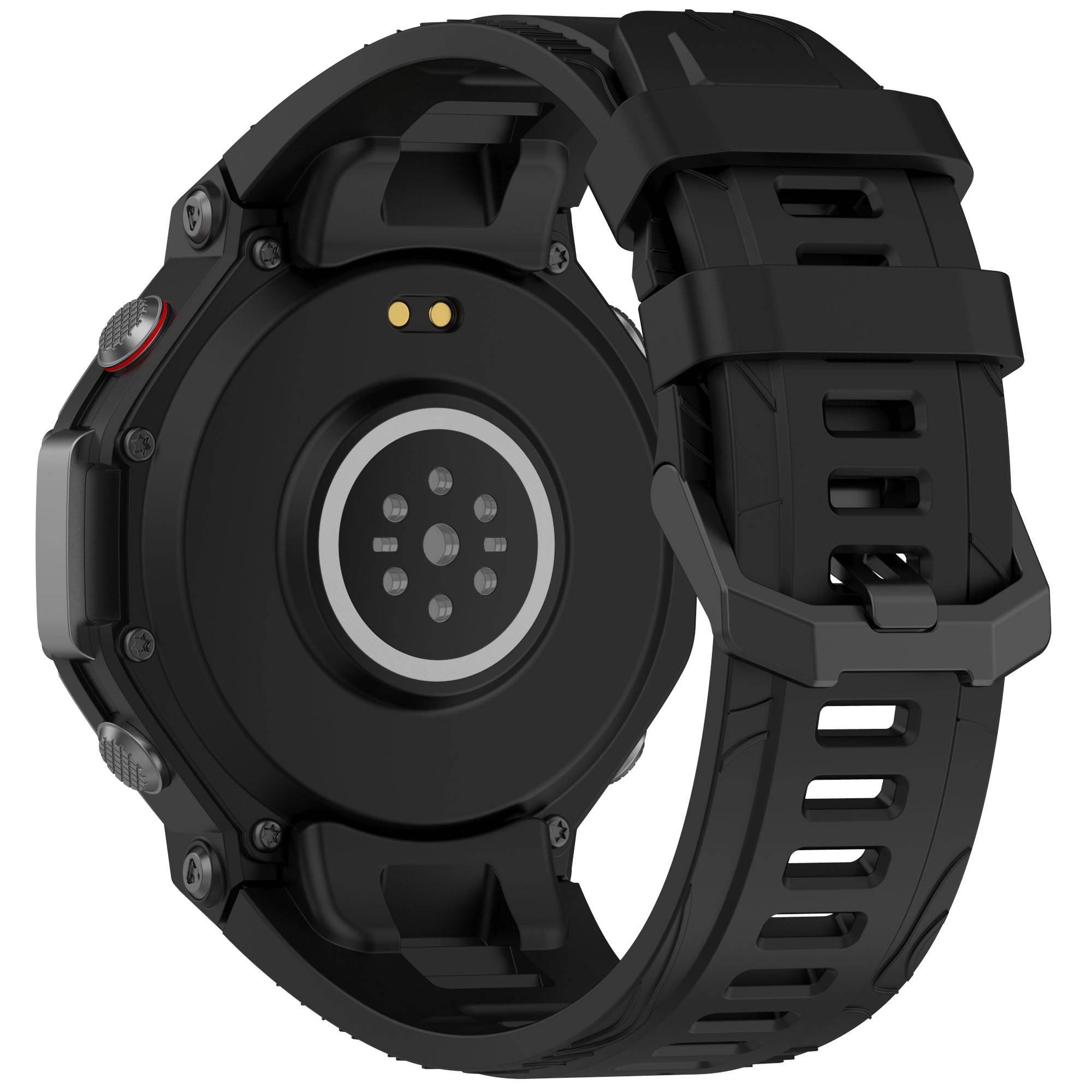 Silikon-Uhrenarmband für Amazfit T-Rex 3 Black