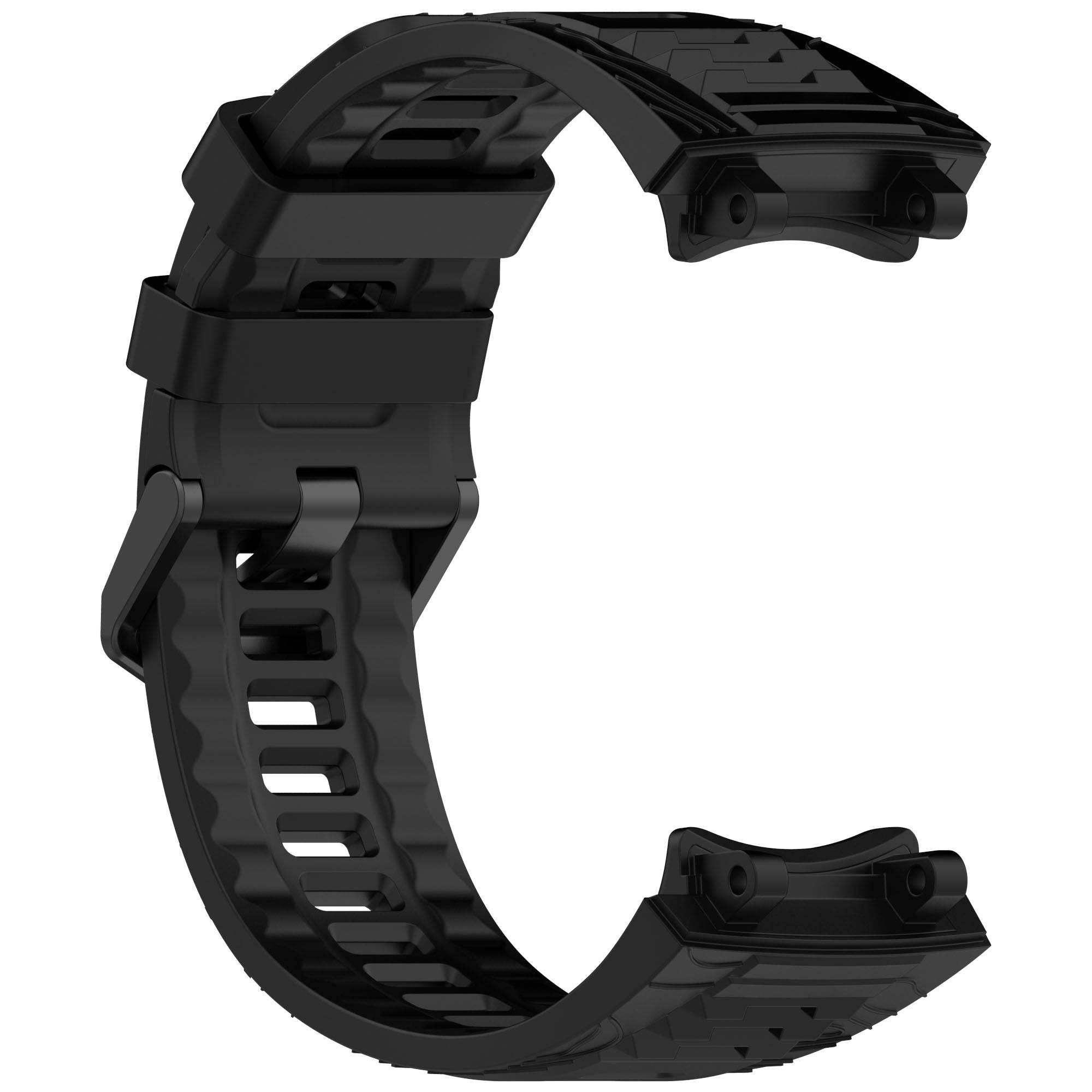 Silikon-Uhrenarmband für Amazfit T-Rex 3 Black