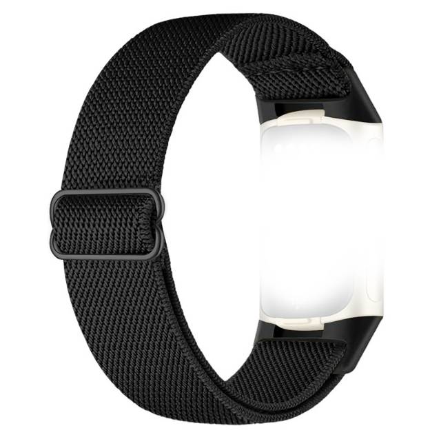 Nylon-Uhrenarmband für Fitbit Charge 5/6 Black