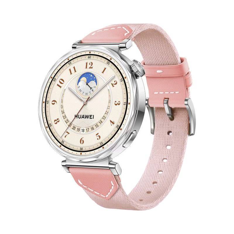 Nylon-Uhrenarmband für Huawei GT5/GT4 Pink