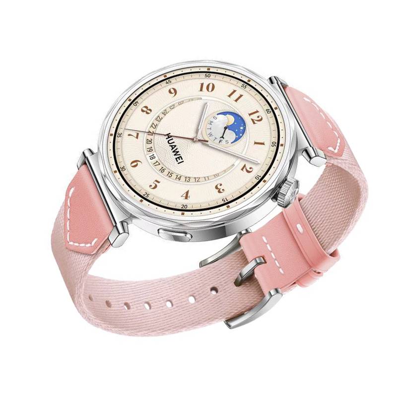 Nylon-Uhrenarmband für Huawei GT5/GT4 Pink