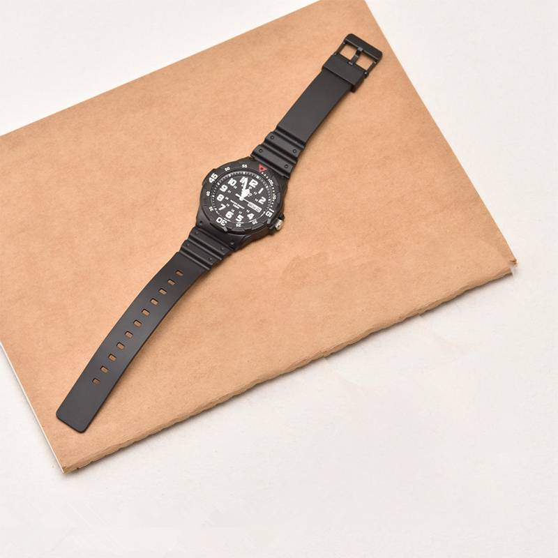 TPU-Uhrenarmband für Casio LRW-200H Black