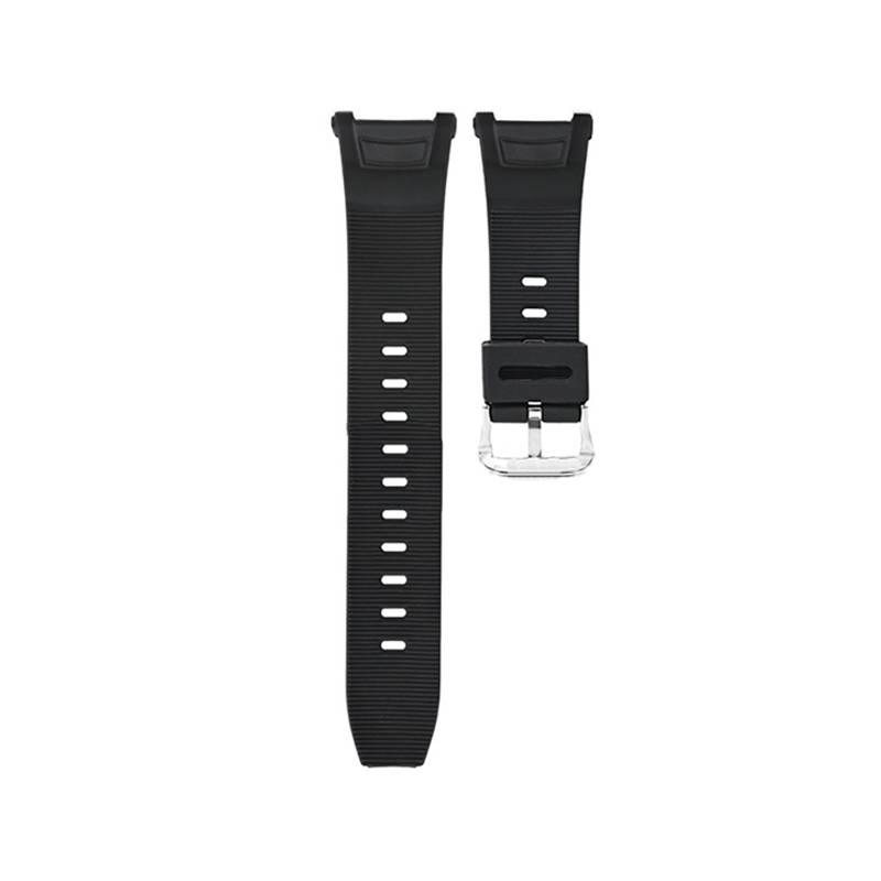 Schwarzes und silbernes Uhrenarmband für Casio PRG-130Y/PAW/PRW-1500
