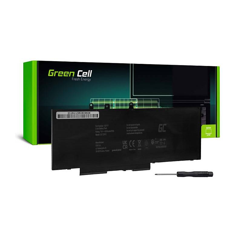 Green Cell Laptop Akku 93FTF GJKNX für Dell Latitude / 7.6V 6200mAh Notebooks & Zubehör Akkus