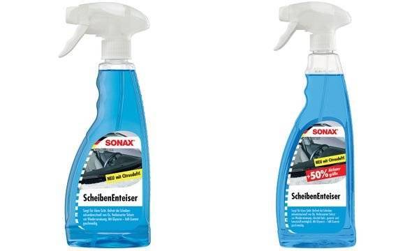 SONAX ScheibenEnteiser 750ml Sprühflasche Install.Baumaterial Werkzeug Messgeräte