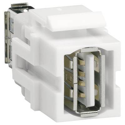 Hager Keystone Modul universal VZ20US USB 2.0 A-Buchse auf USB 2.0 Install.Baumaterial