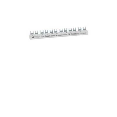 Hager Phasenschiene 12 Module KDS463A 63A L1L2L3N-L1L2L3N-L1L2L3N QuickBusbar Install.Baumaterial
