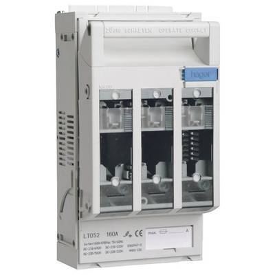 Hager Sicherungslasttrennschalter LT052 NH00 160A Schraubanschluss M8 Hutschiene Install.Baumaterial