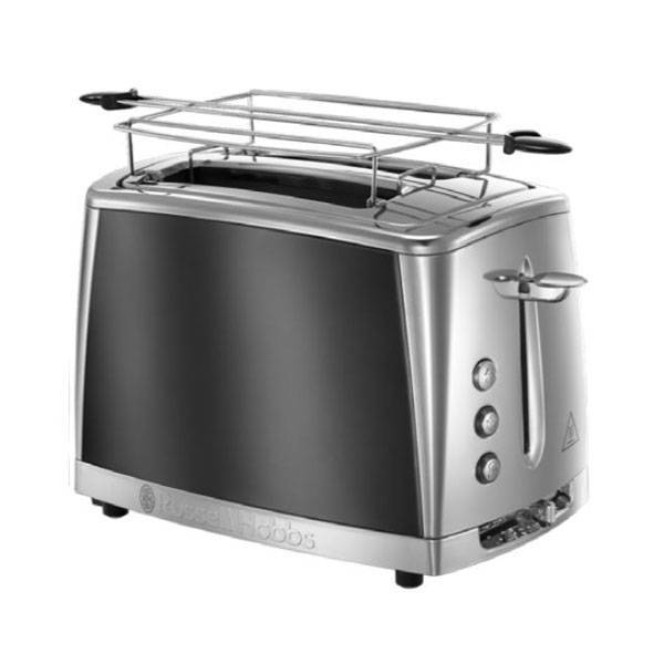 Russel Hobbs Luna Toaster Moonlight grey 1550W 6 Stufen Hausgeräte Kleingeräte Backen Grillen