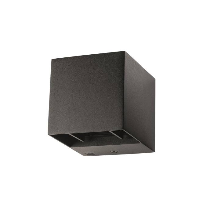 SGL Wandleuchte ARTES Mini sw 641747 8W 380lm 3000K dimmbar IP44 86x100mm Techn.Licht/Wohnraum