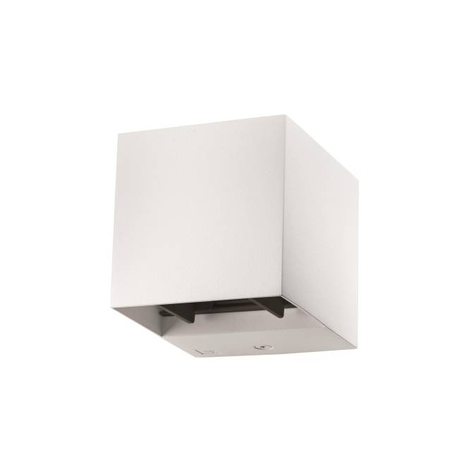 SGL Wandleuchte ARTES Mini weiß 641741 8W 380lm 3000K dimmbar IP44 86x100mm Techn.Licht/Wohnraum