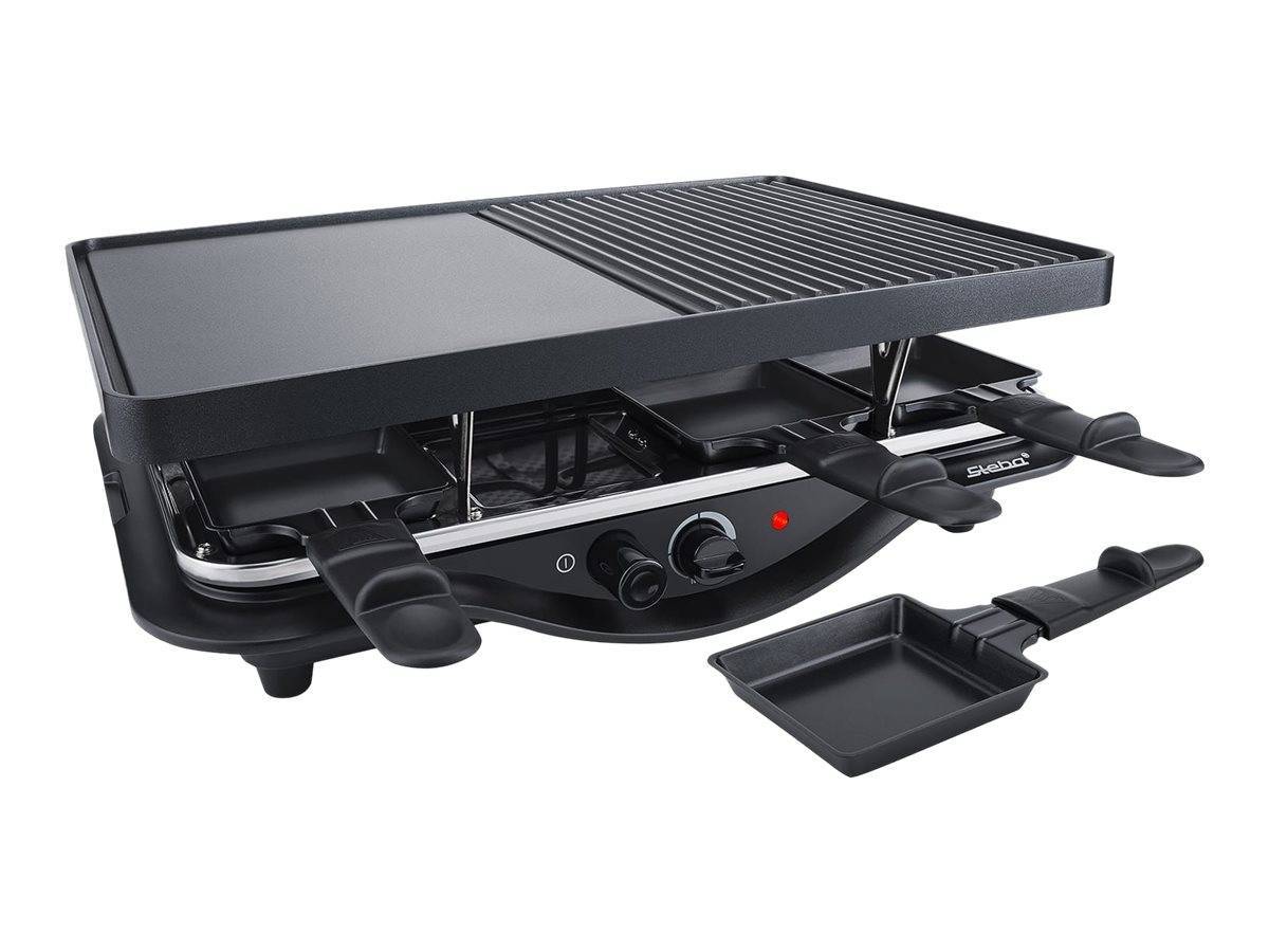 Steba RC 28 Guss - Raclette 8 Pfännchen Grillfl.45x30cm Hausgeräte Kleingeräte Backen Grillen