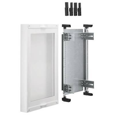Hager Baustein universN 450x250mm UD31C2 m.Montageplatte verstellbar+Sichtscheibe