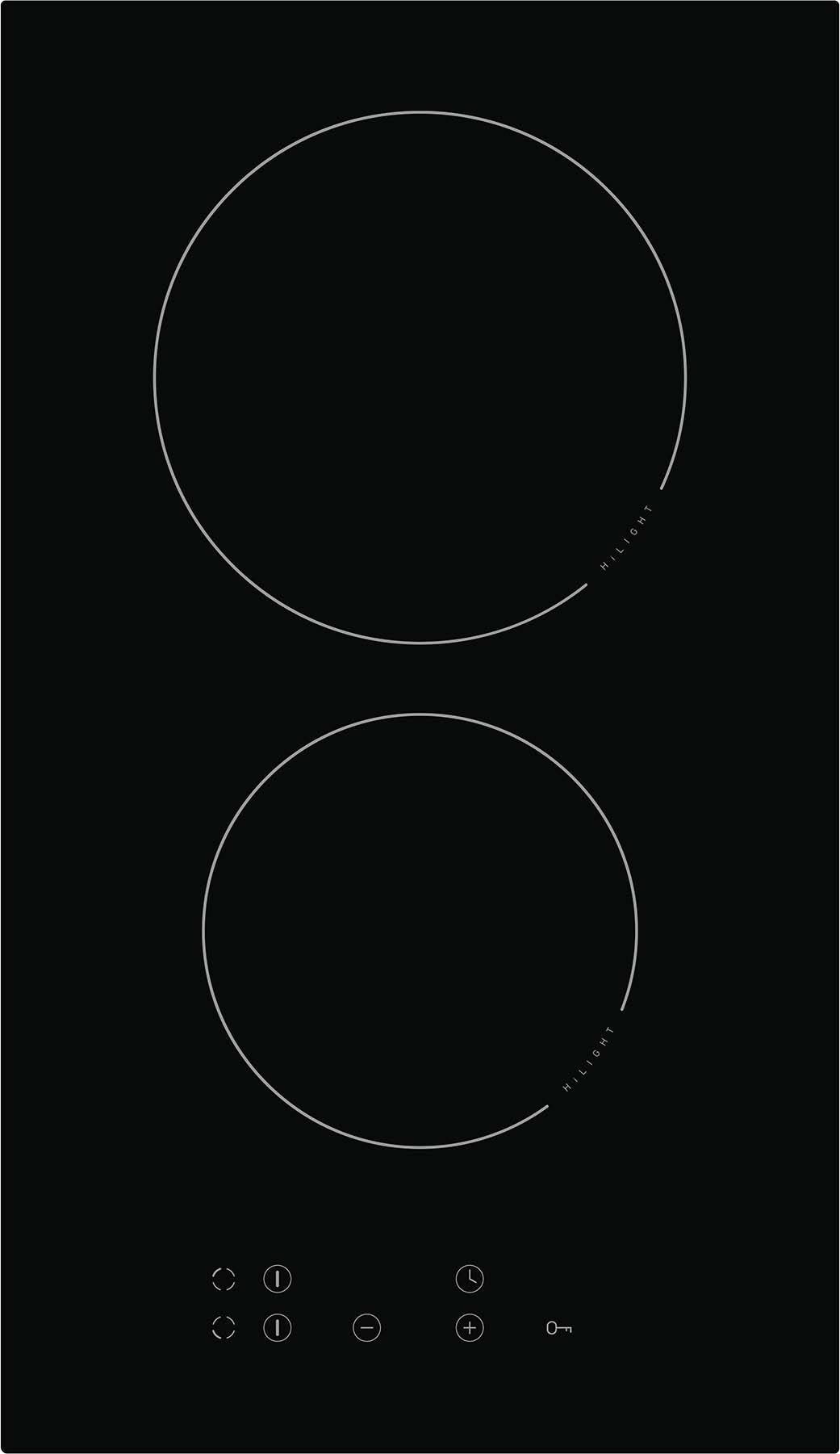 Amica KMC 13281-3 C 2er 30cm autark flächenbündig 28,5x49cm Hausgeräte Einbau Set