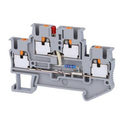 Phoenix 3211456 PTTB 2,5-LA 24 RD Doppelstockklemme (Inhalt 50 Stück) Industriematerial