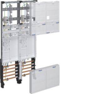 Hager Komplettfeld universZ ZK3EL22T 1050mm 2 Zählerplätze,eHz 2-feld, Install.Baumaterial