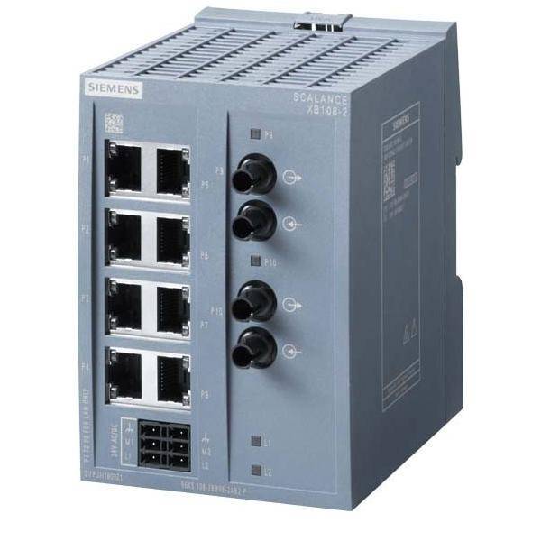 Siemens SCALANCE 6GK5108-2BB00-2AB2 XB108-2 unmanaged Switch 8x 10/100 Mbits Install.Baumaterial