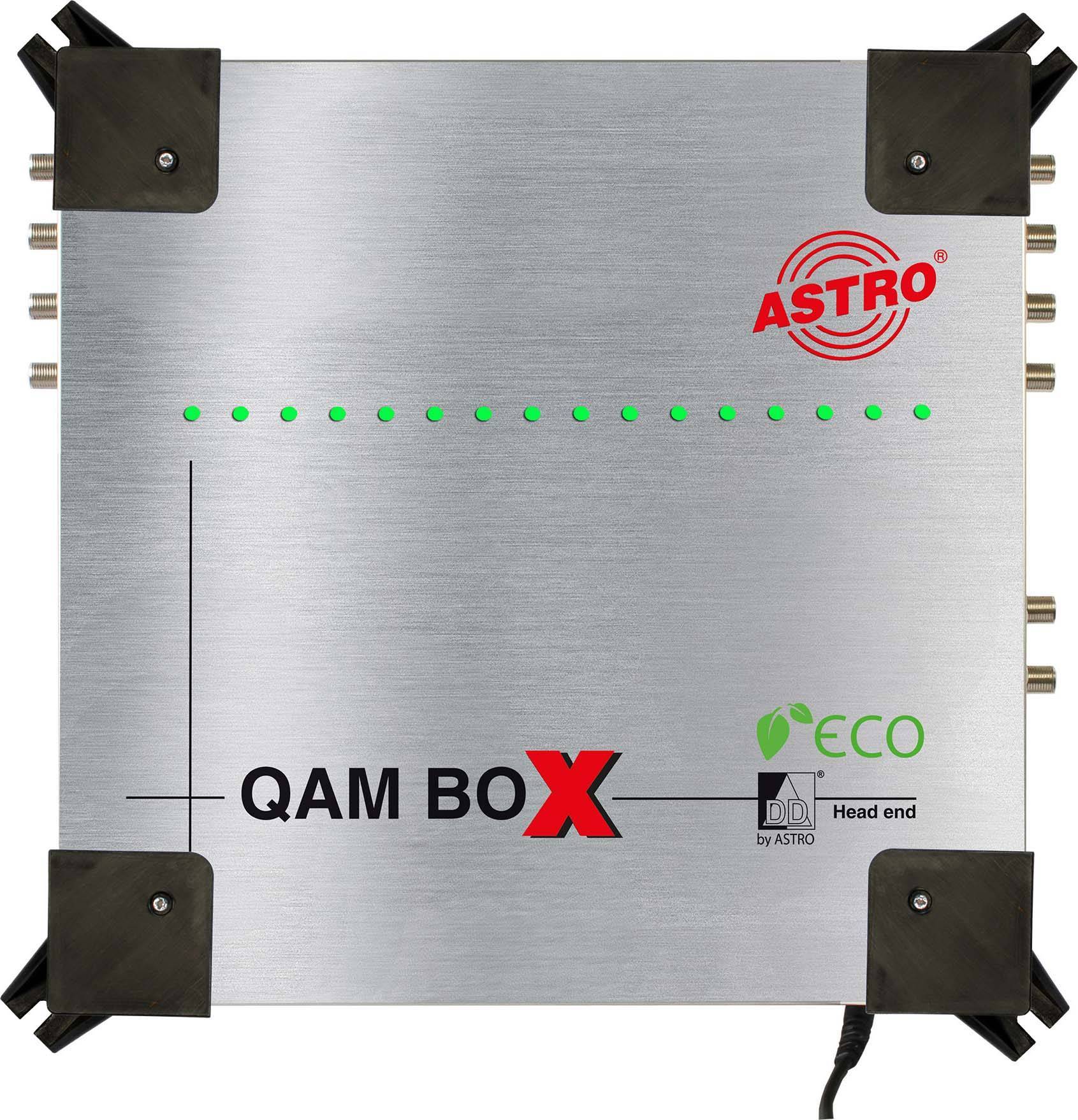 ASTRO Kompaktkopfstelle QAM BOX Eco 16 DVB-S2 in QAM Install.Baumaterial Antennen