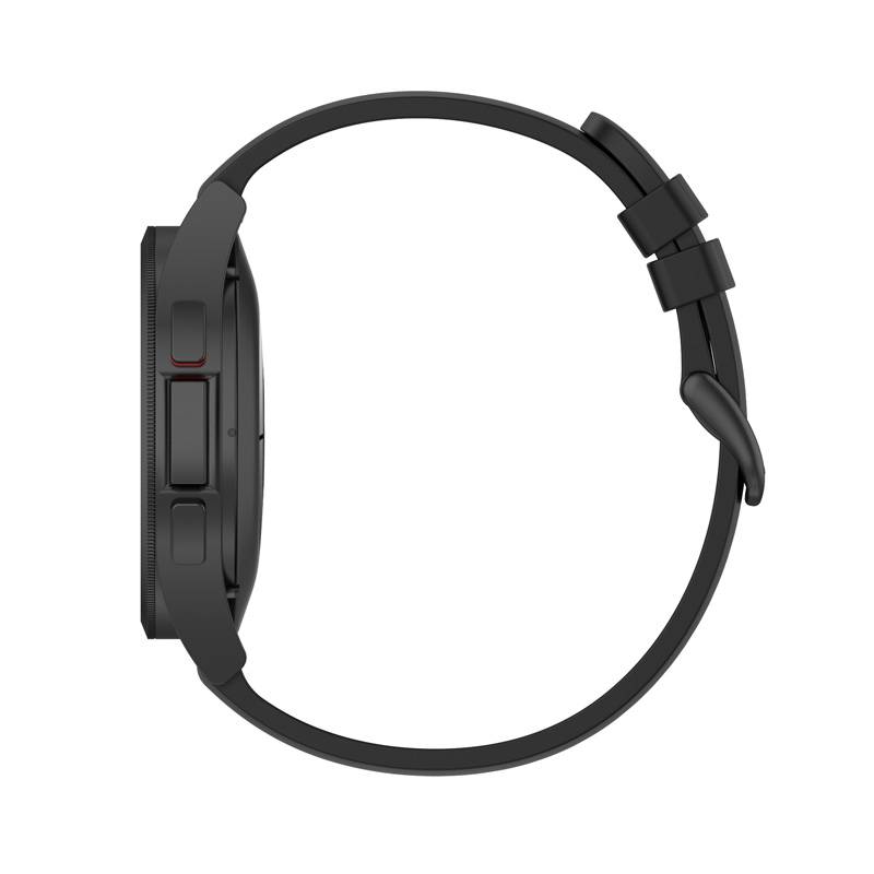 20 mm Silikonarmband für Huawei/Samsung/Garmin-Uhren Black