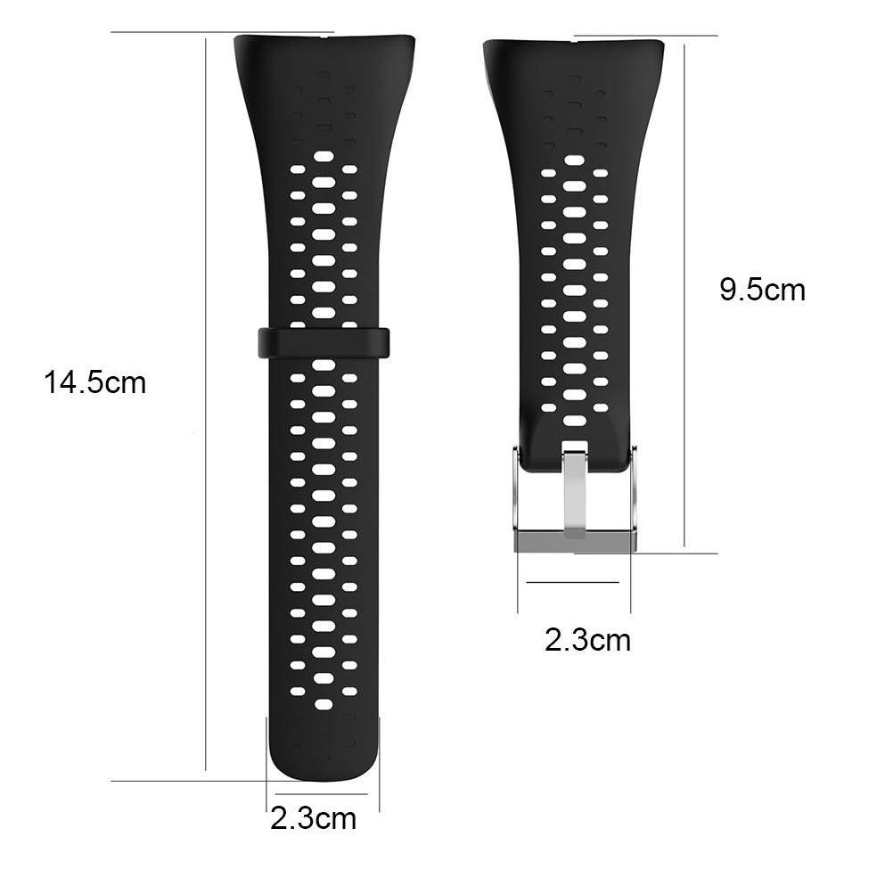 Ersatzarmband für Polar M400/M430 Sportuhren Black