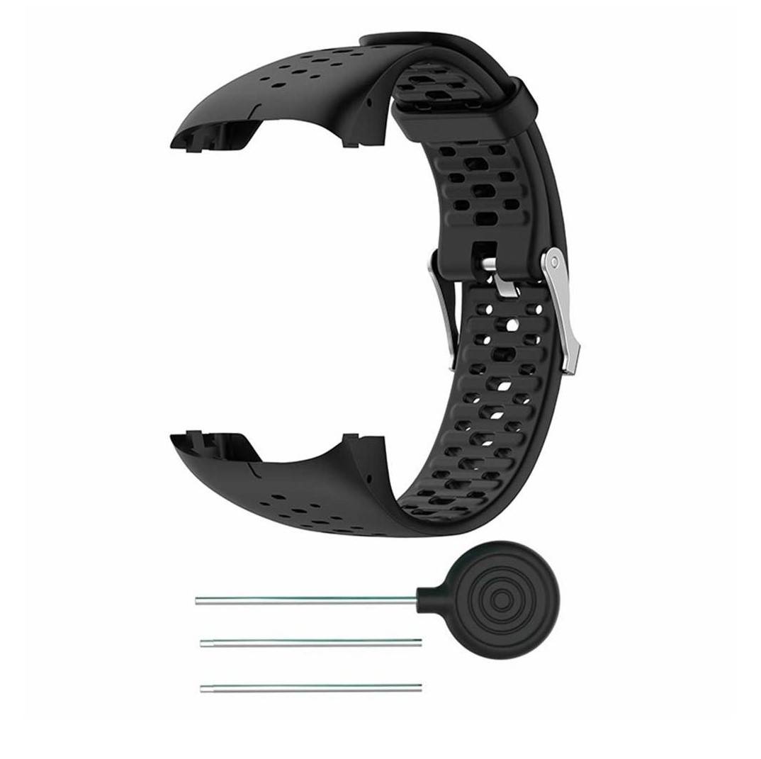 Ersatzarmband für Polar M400/M430 Sportuhren Black