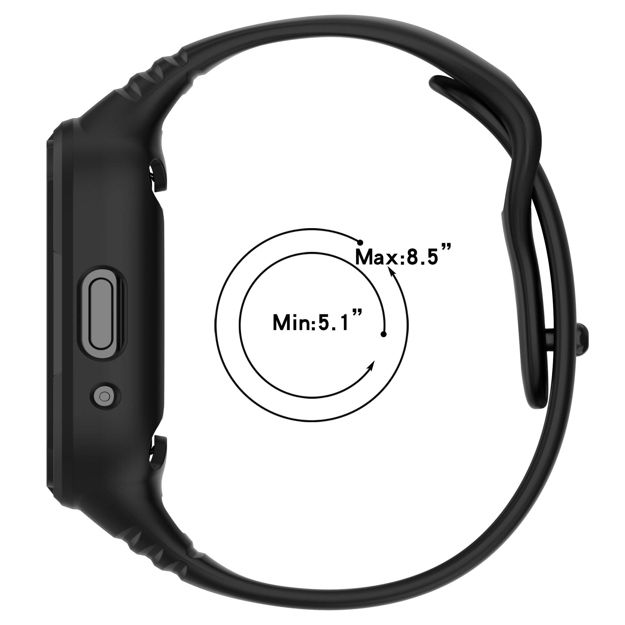 Silikonarmband für Redmi Watch 3 Black
