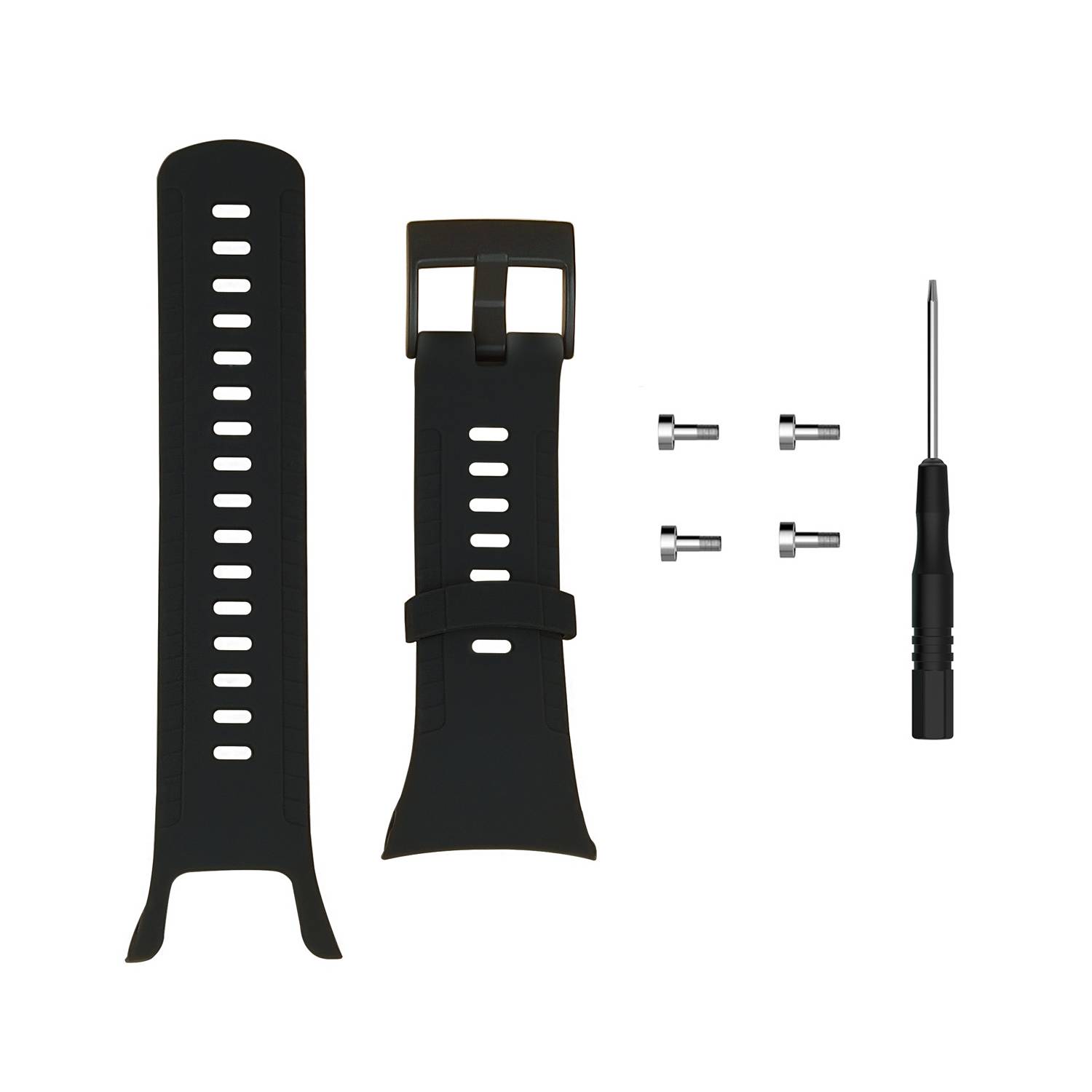 Uhrenarmband Ersatzarmband für Suunto 5 Black Suunto 5