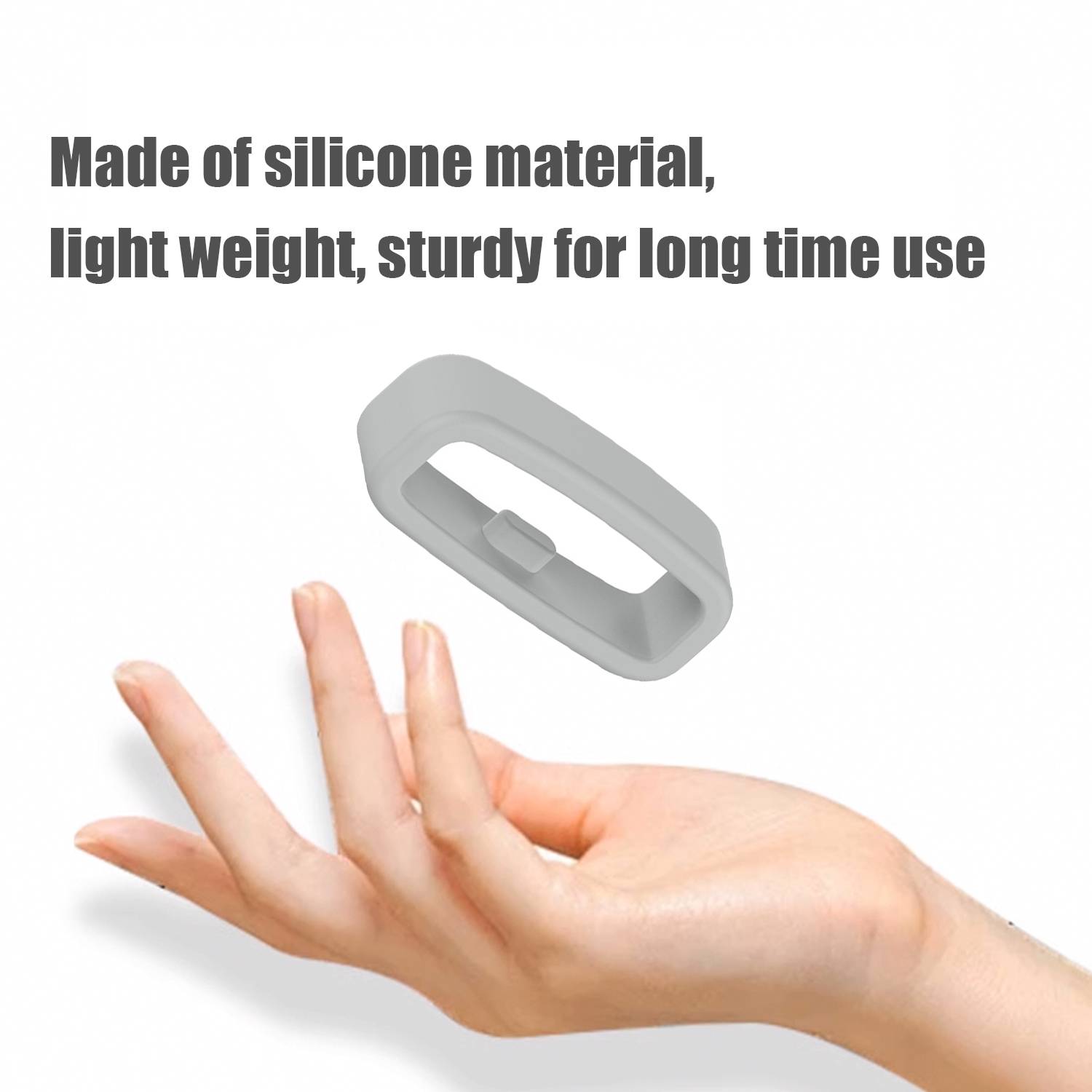 Schlaufe für 22 mm Uhrenarmband 10er-Pack Grey