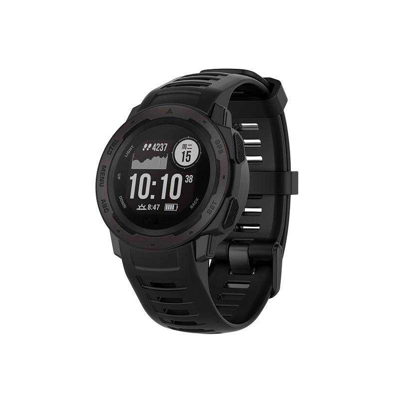 Garmin Instinct 2 Silikon-Uhrenarmband Black