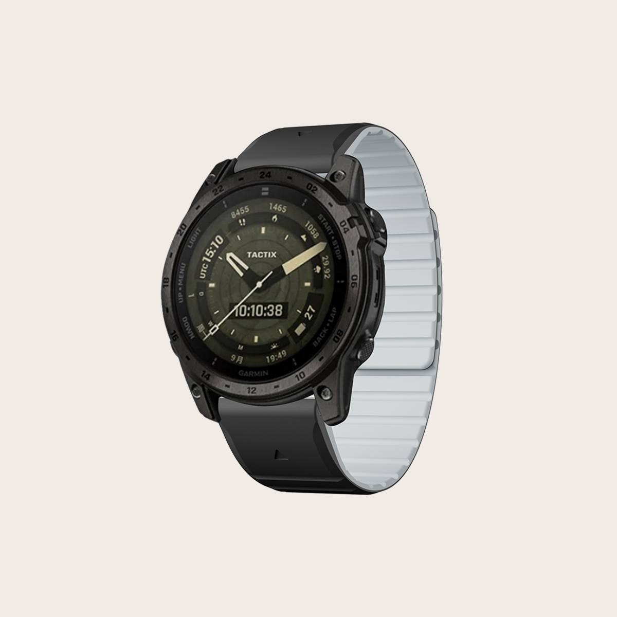 Magnetisches Uhrenarmband für Garmin QuickFit 26 mm Black