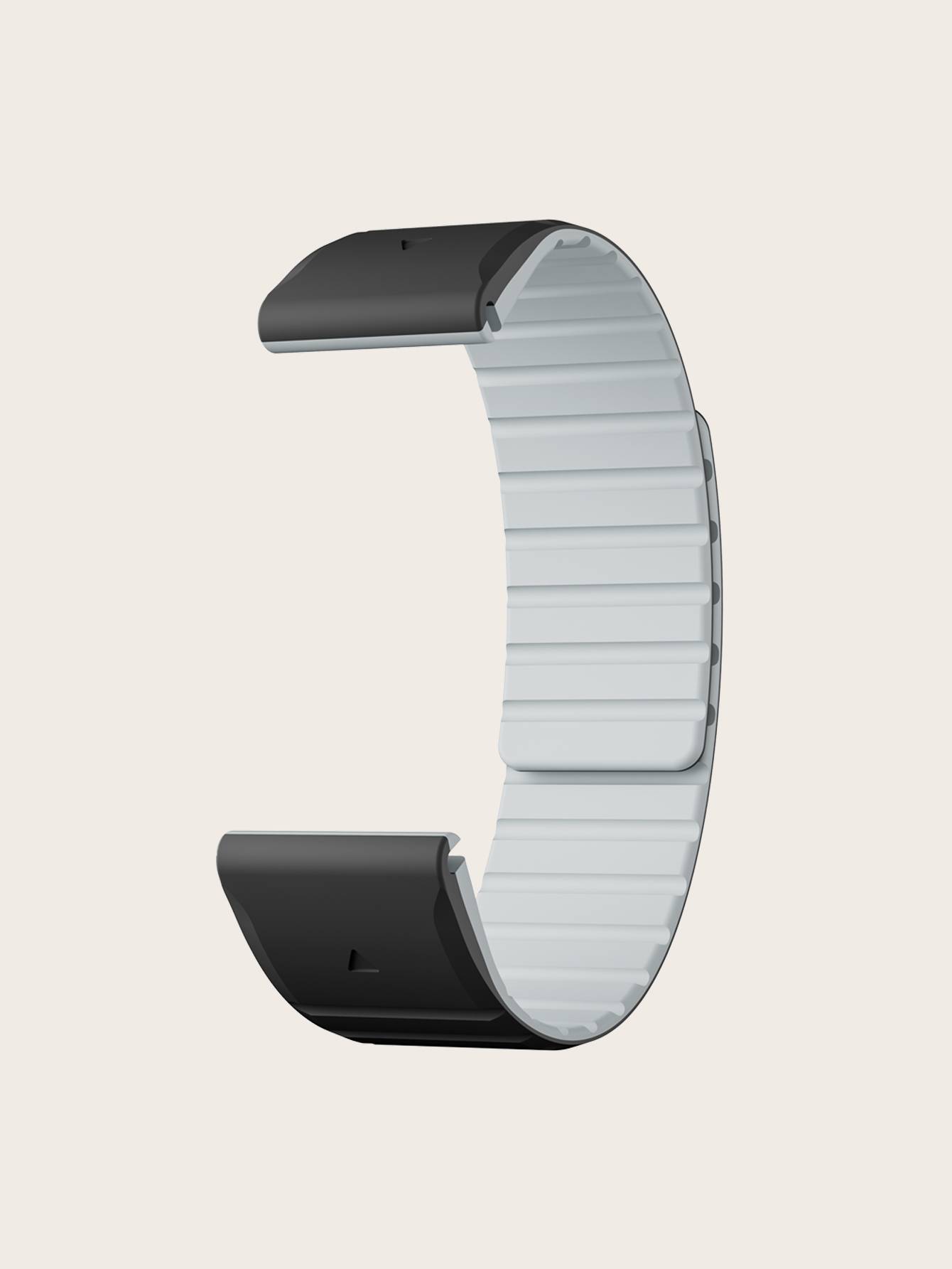 Magnetisches Uhrenarmband für Garmin QuickFit 26 mm Black