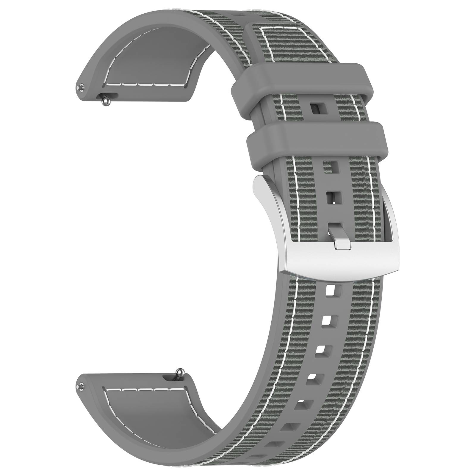 Uhrenarmband für Samsung Galaxy Watch und Garmin 22 mm Grey