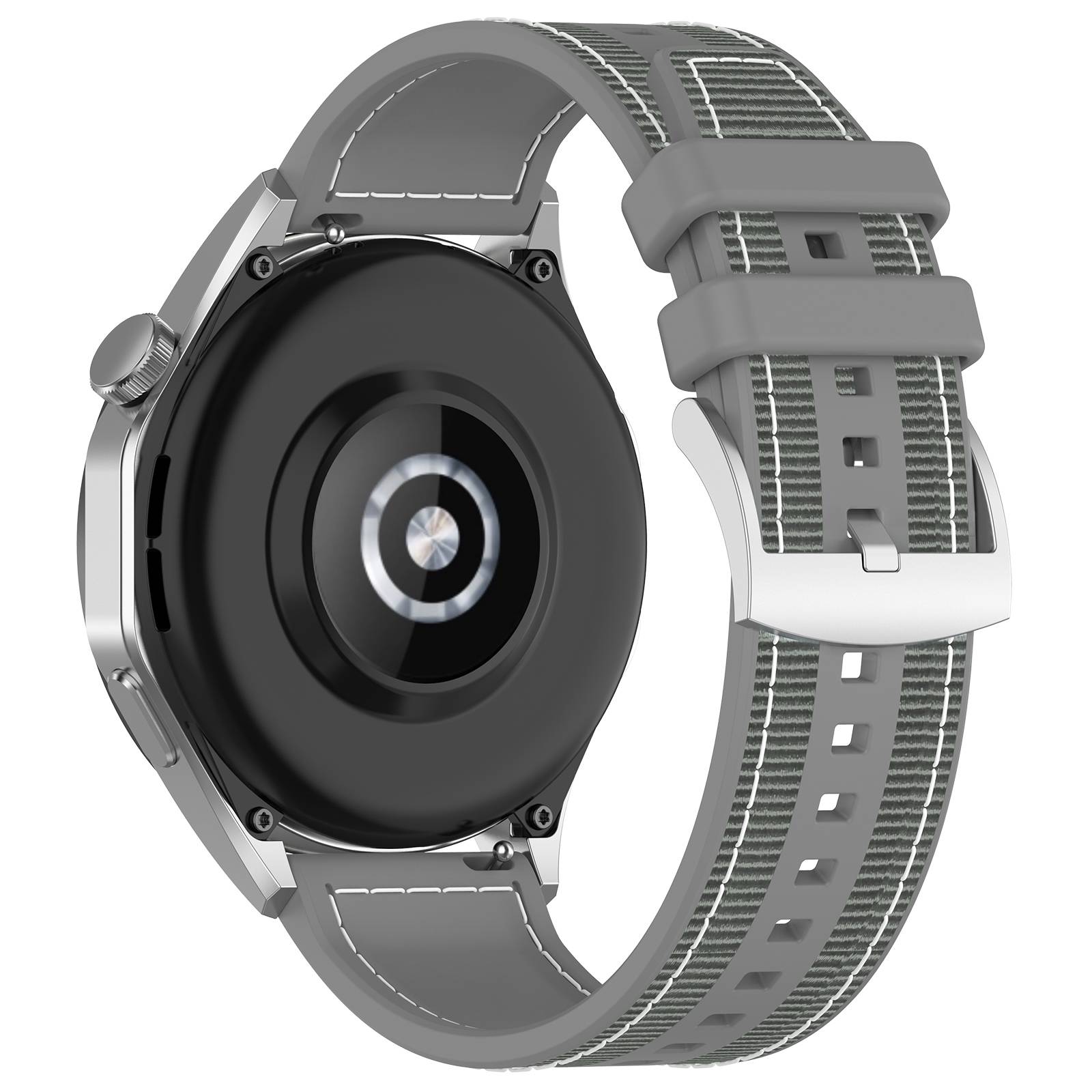 Uhrenarmband für Samsung Galaxy Watch und Garmin 22 mm Grey