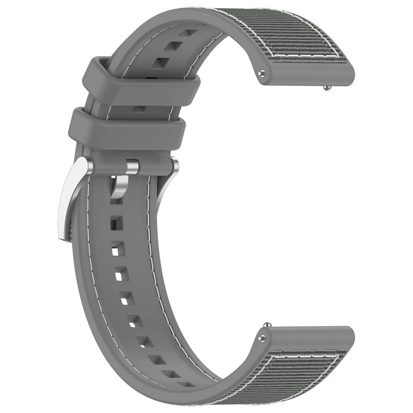 Uhrenarmband für Samsung Galaxy Watch und Garmin 22 mm Grey