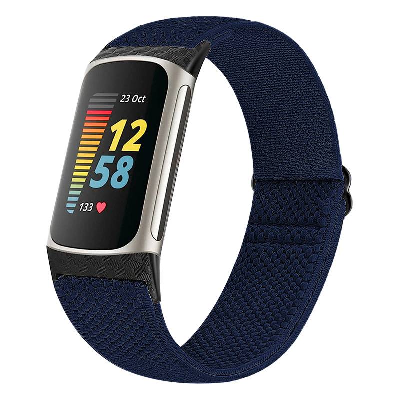 2er-Pack Sport Woven-Uhrenarmbänder für Fitbit Charge5/6