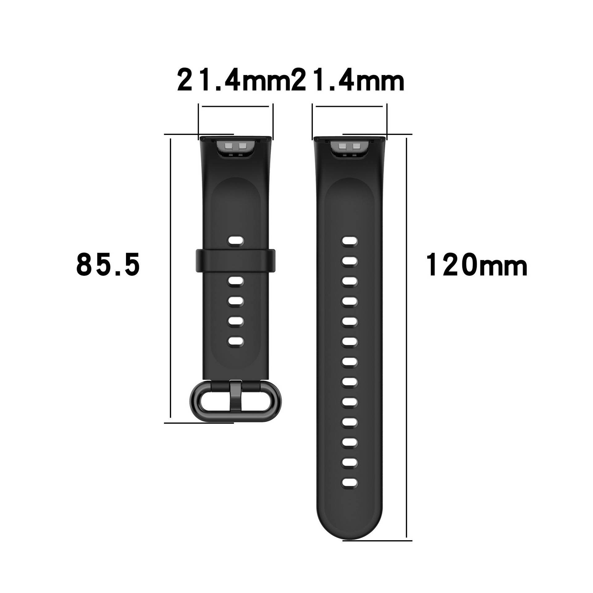 Uhrenarmband für Redmi 2/Xiaomi Mi Watch 2 Lite Black