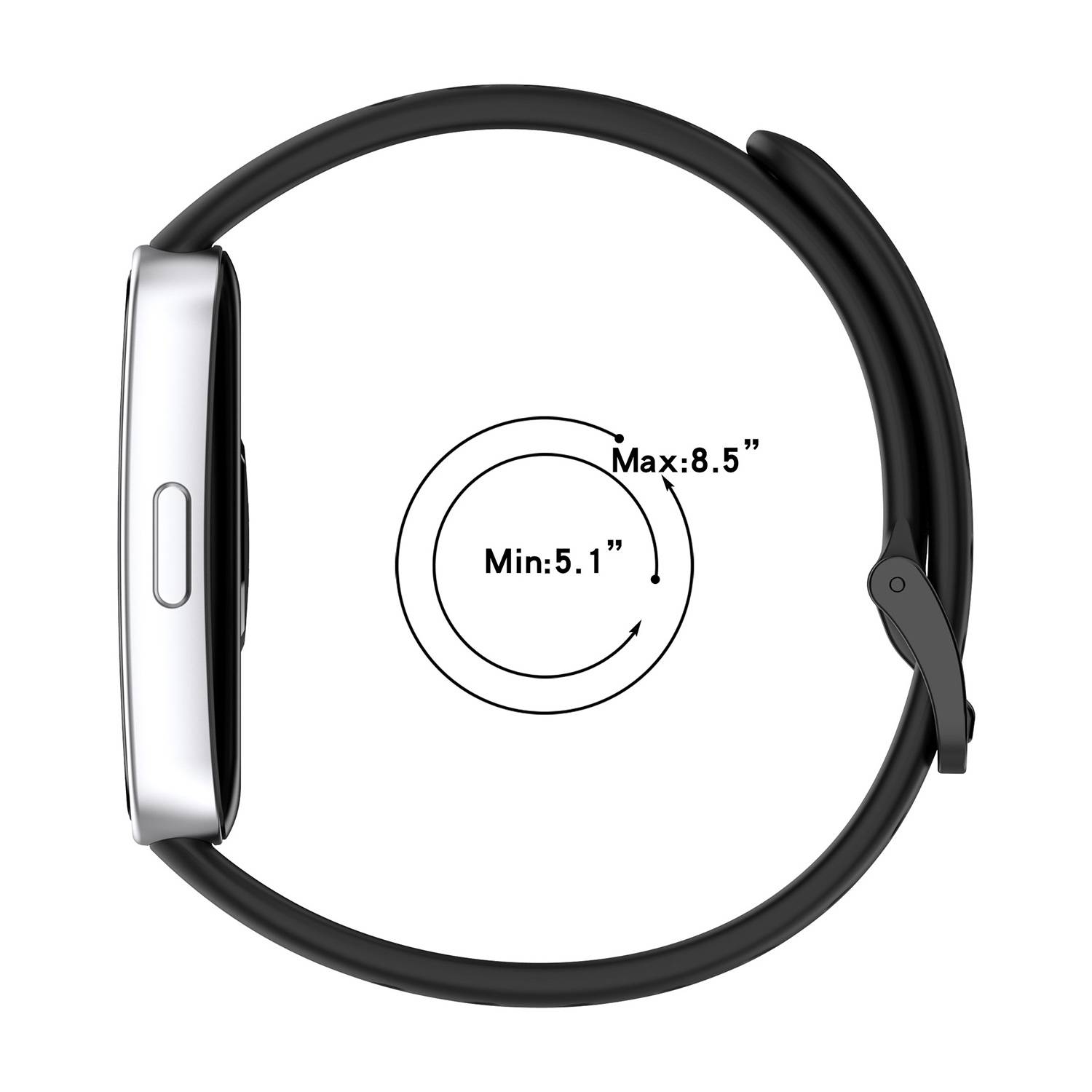 Uhrenarmband für Huawei Band 8 / 8 NFC / 9 / 9 NFC Black