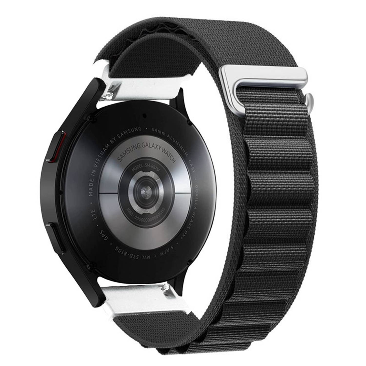 Uhrenarmband Nylon Black Fitbit Versa 3