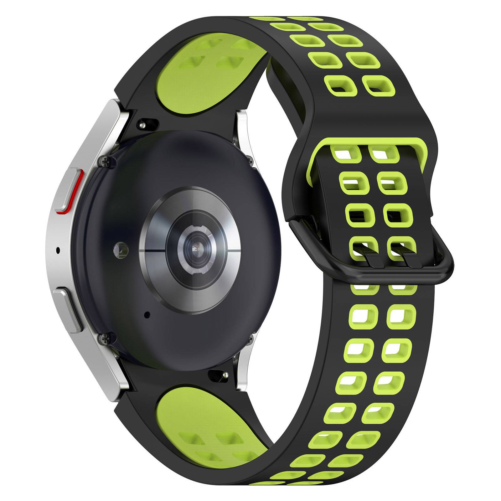 Silikon-Uhrenarmband DarkGrey Samsung Galaxy Watch 3 41 mm/4/4 Classic/5/5 Pro