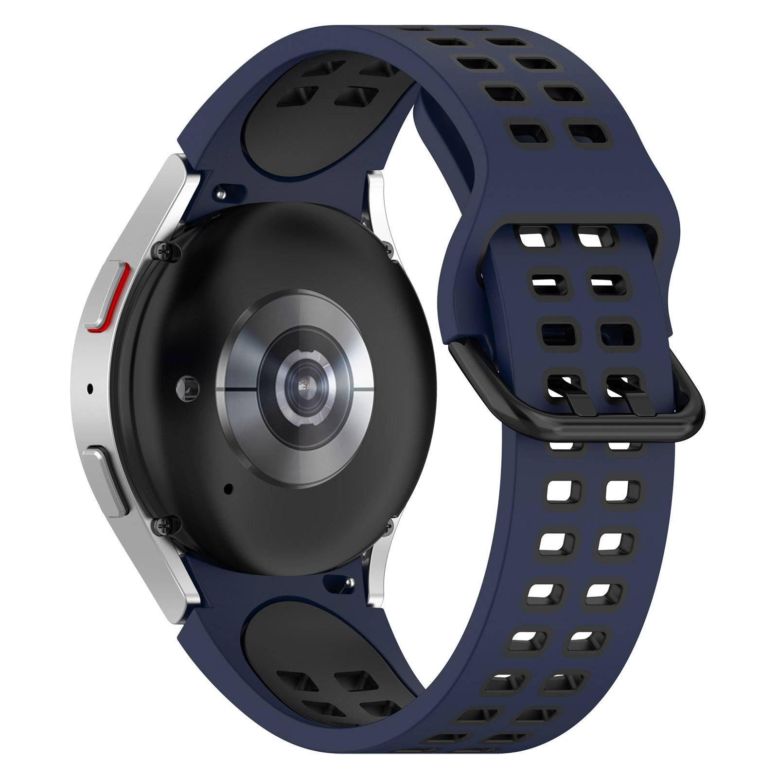 Silikon-Uhrenarmband DarkBlue Samsung Galaxy Watch 3 41 mm/4/4 Classic/5/5 Pro