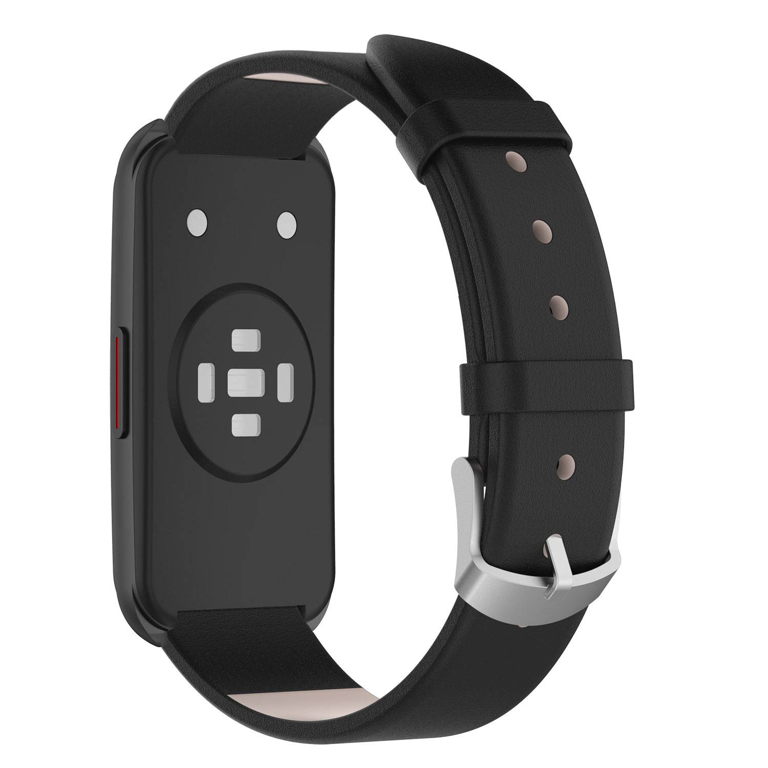 Uhrenarmband aus echtem Leder Black Keep B4