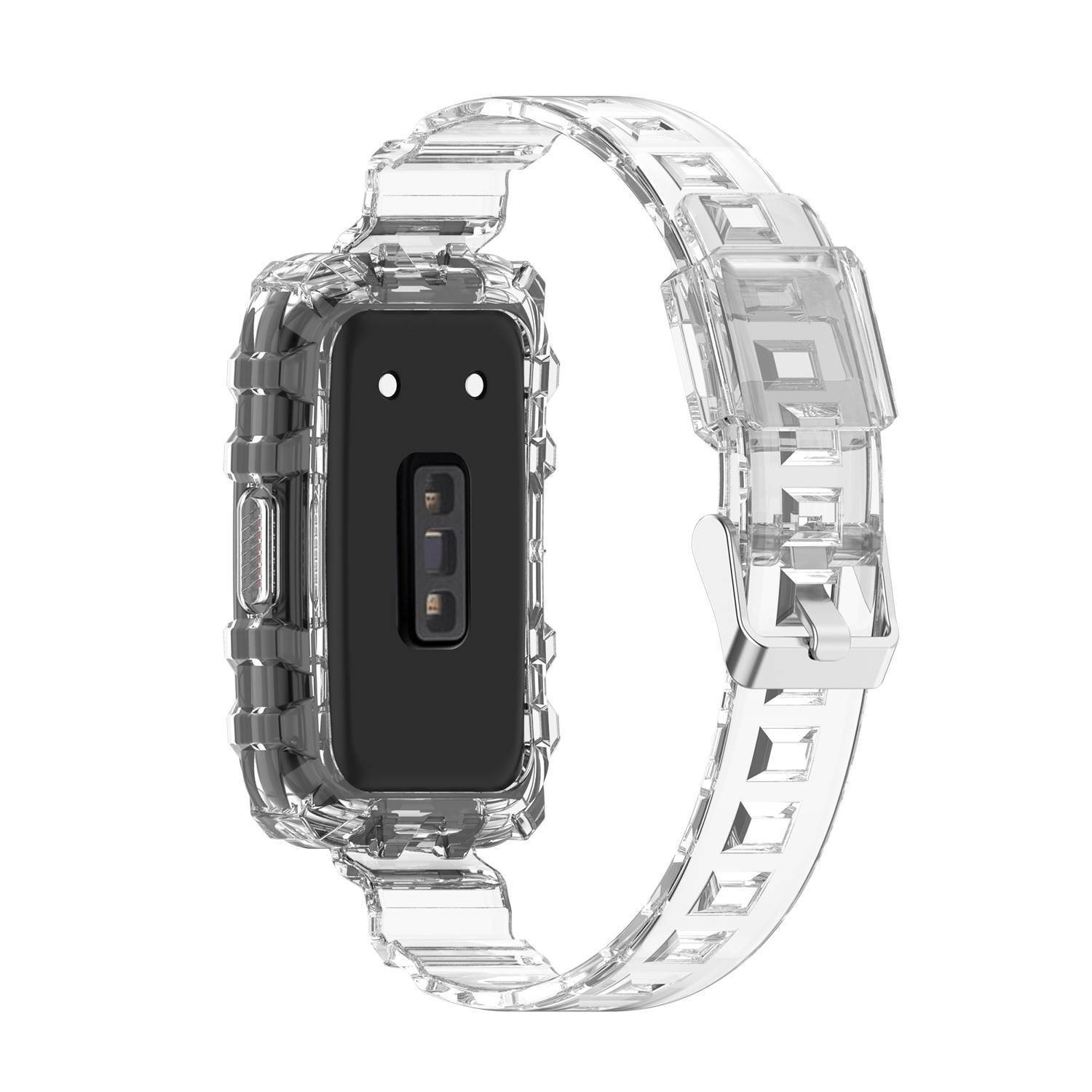 Uhrenarmband und Uhrengehäuse aus TPU Transparent Huawei Band 7 / Band 6 / Band 6 Pro, Honor Band 7 / Band 6