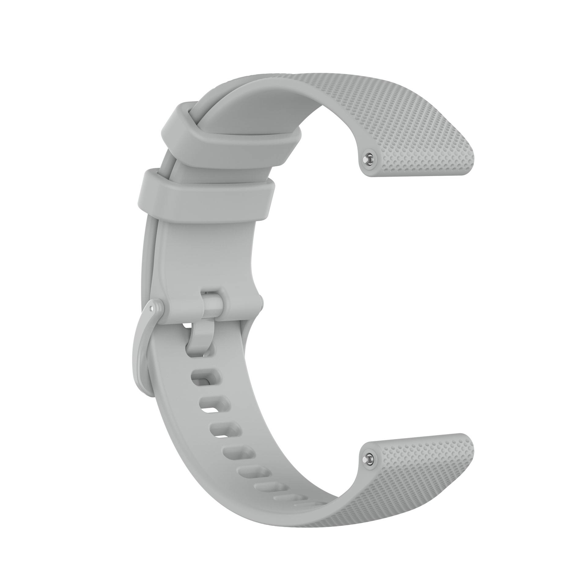 Uhrenarmband Silikon Garmin Venu 2S, Garmin Vivomove 3S Grey 18 mm