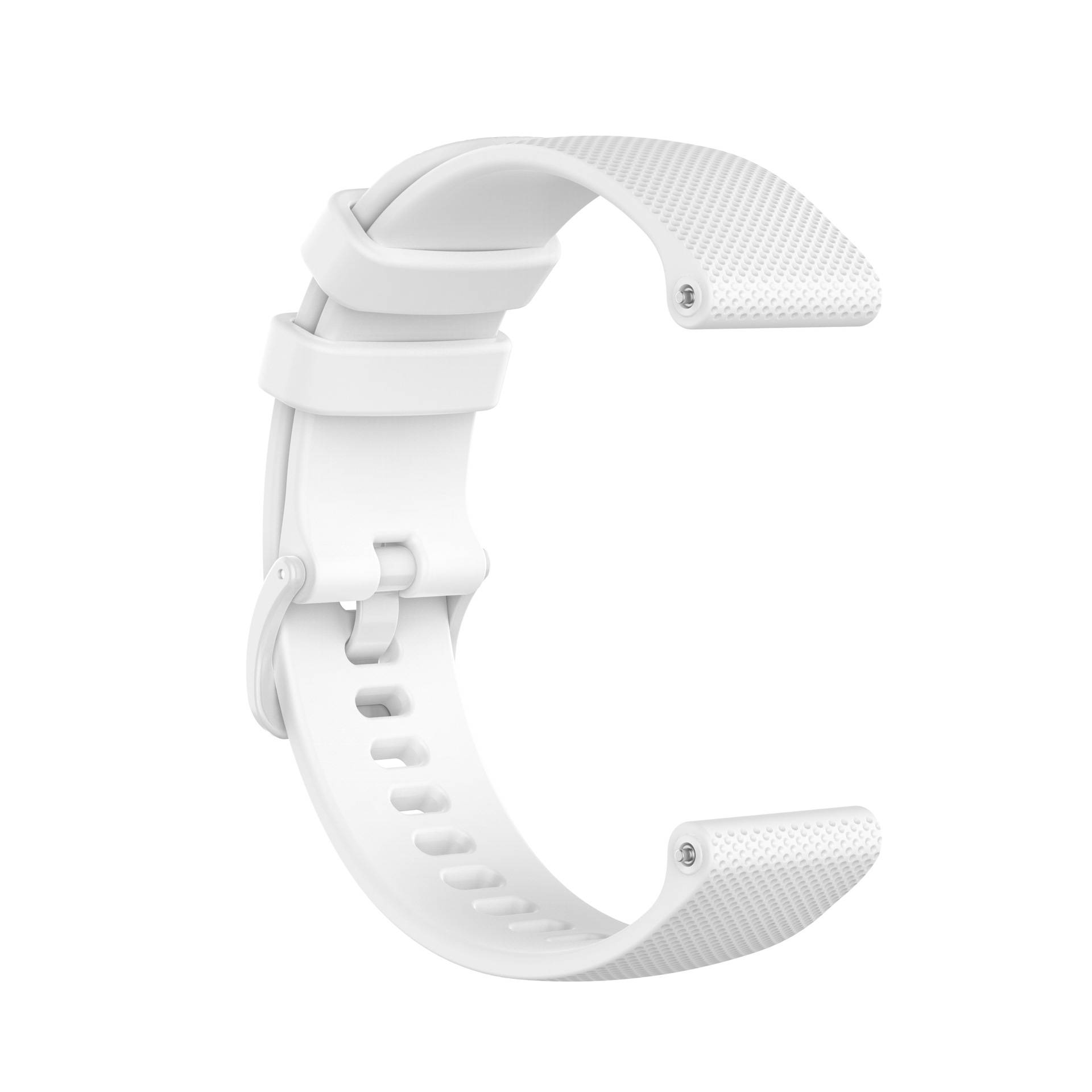 Uhrenarmband aus Silikon White 20 mm