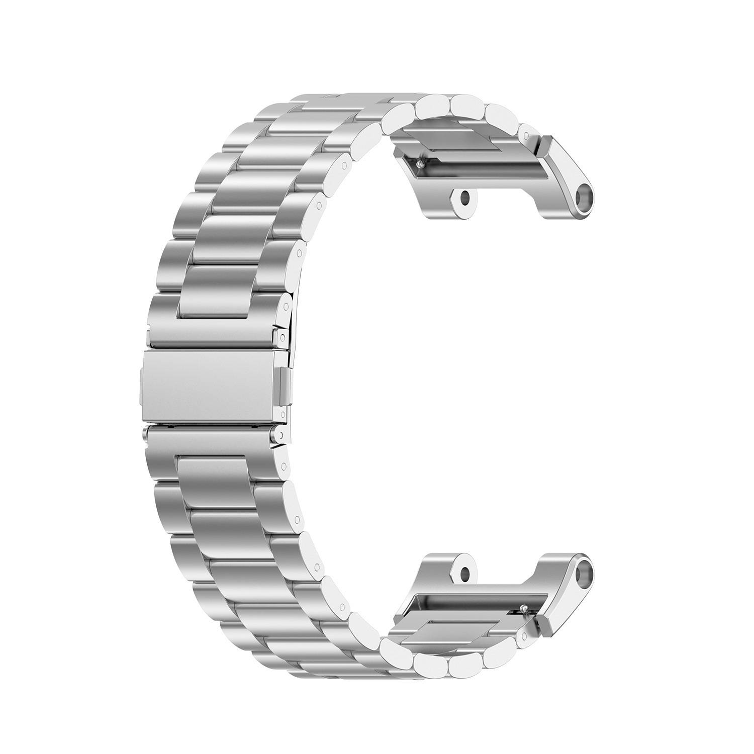 Edelstahl-Uhrenarmband + Schraubendreher Silver Amazfit T-Rex A1918