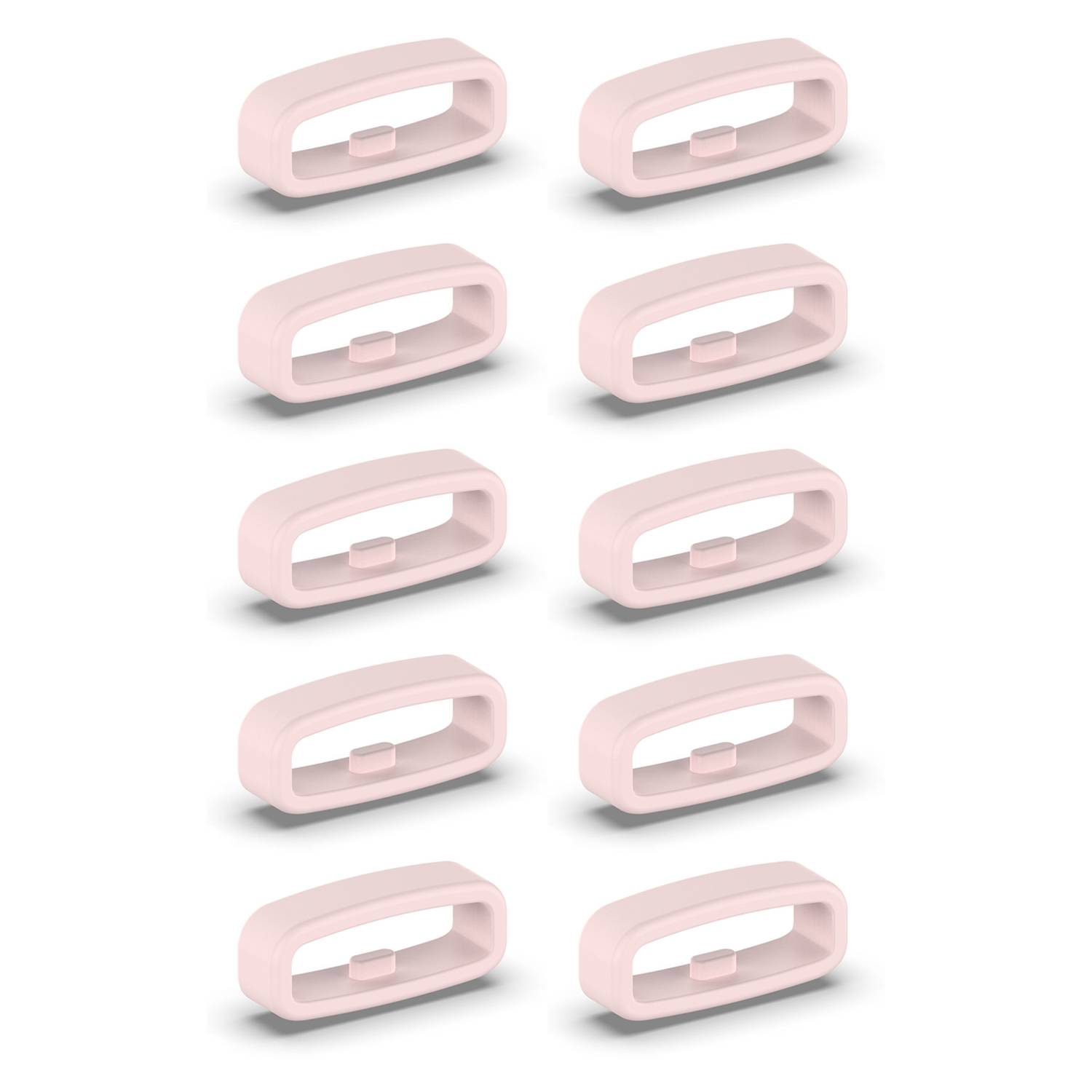 Schlaufe für 22 mm Uhrenarmband 10er-Pack Pink